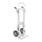 Vestil Silver Aluminum Convertible 2 in 1 Hand Truck Hard Rubber ALUM-CONV-HR - alternate 1